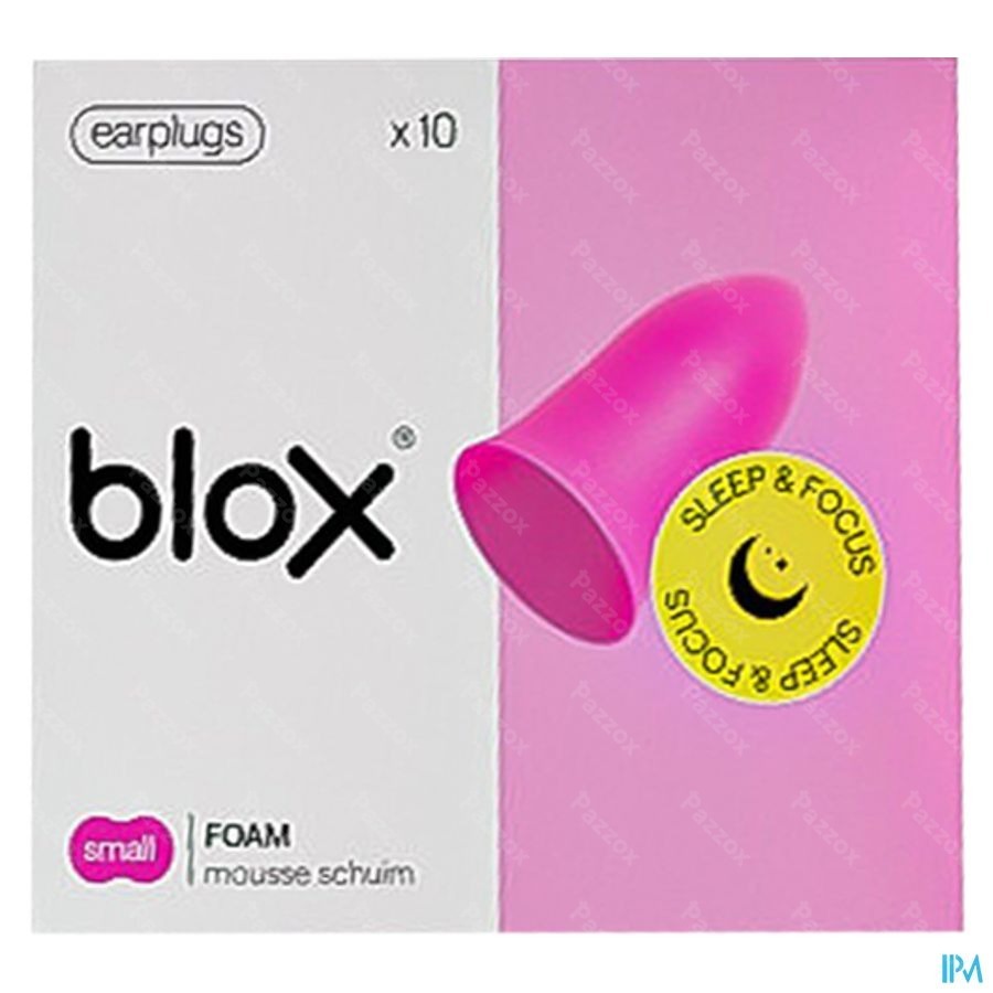 Blox Sleep Mousse Small Rose 5 Paires Boules Quies 