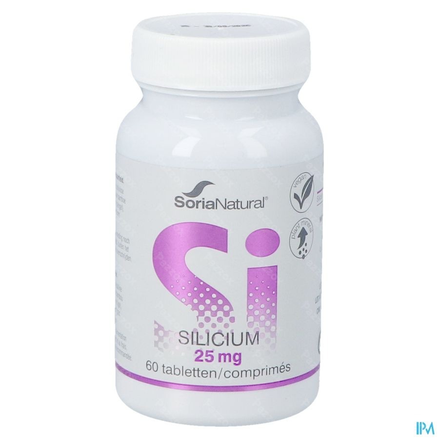 Soria Silicium 25mg Tabl 60