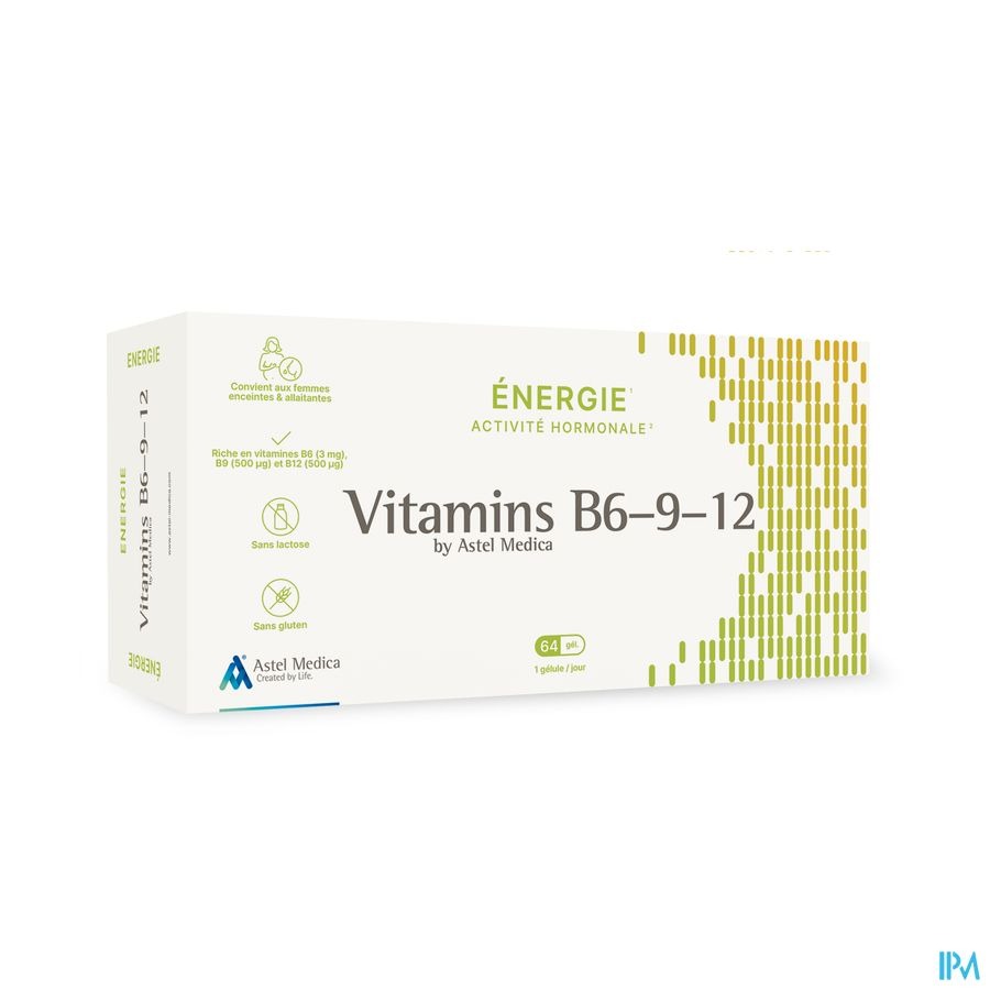 Vitamins B6-9-12 Caps 64