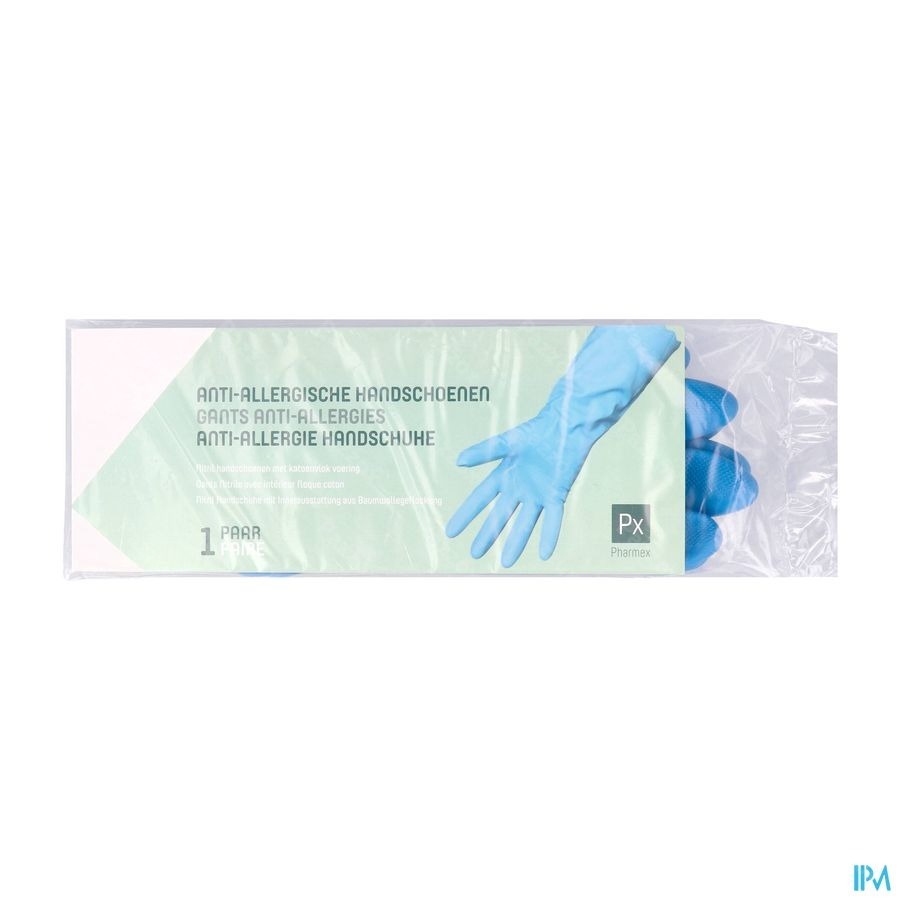 Pharmex Gant A/allergie Nitrile M