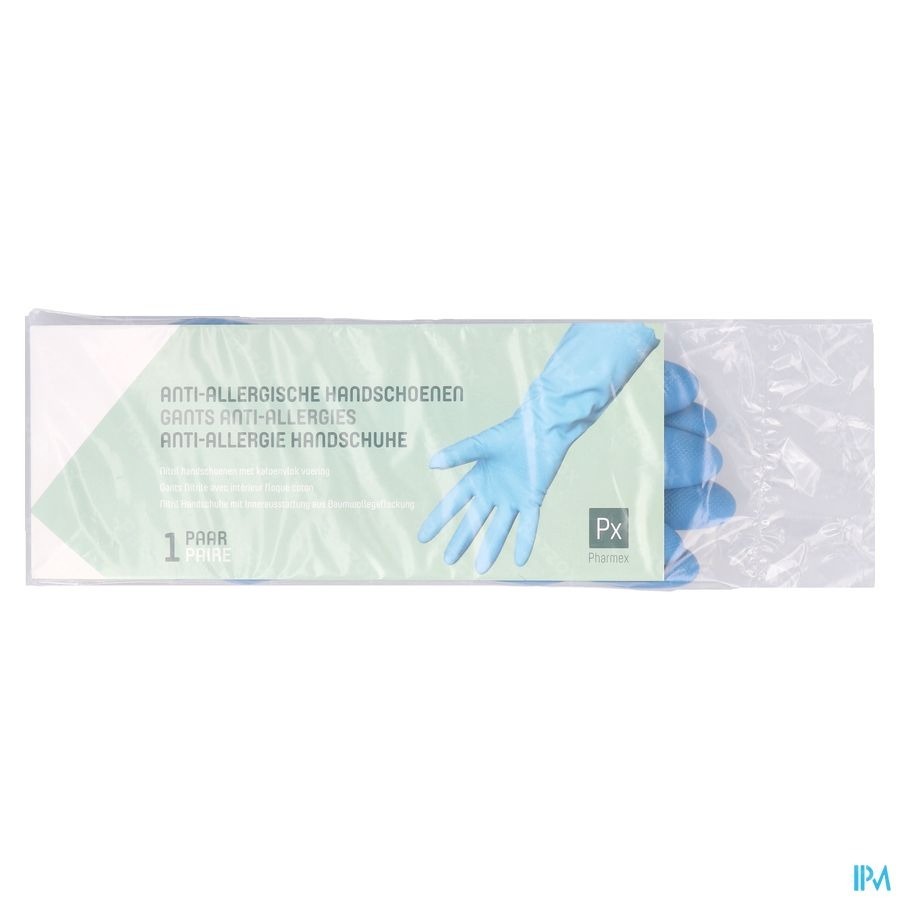Pharmex Gant A/allergie Nitrile M