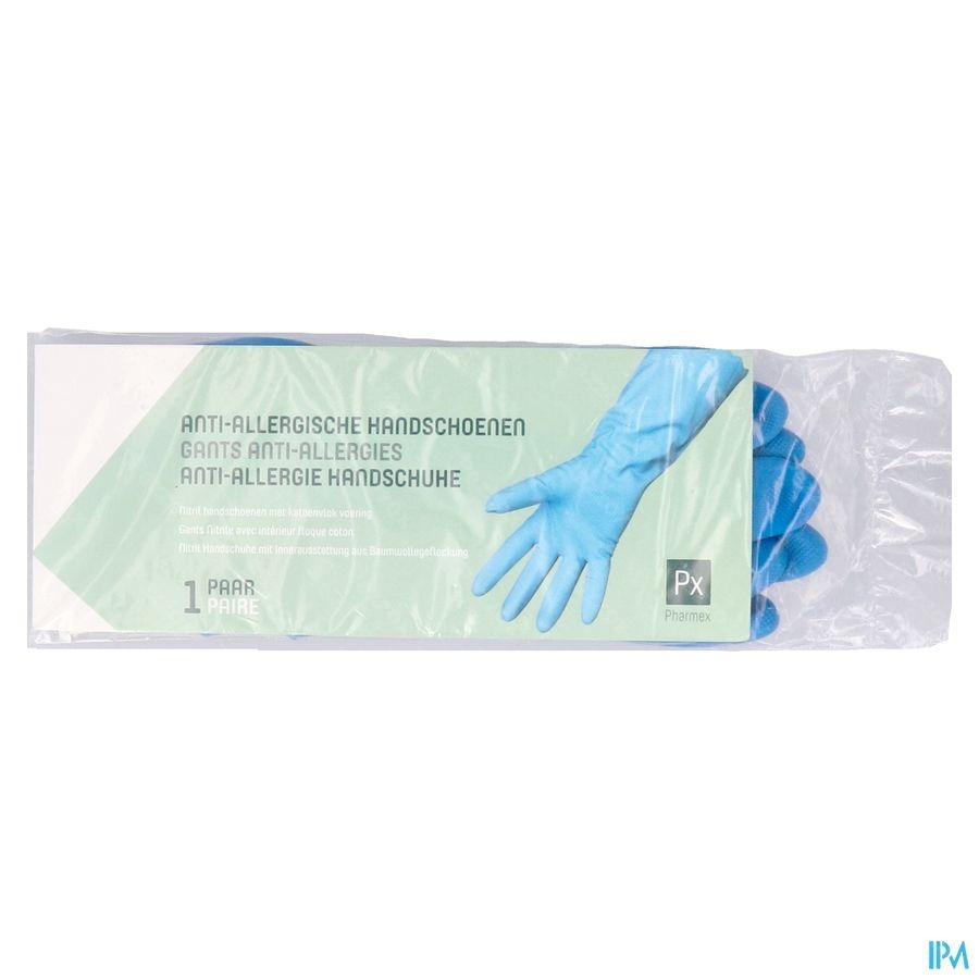 Pharmex Gant A/allergie Nitrile l
