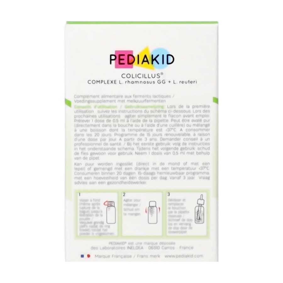 Pediakid Colicillus Compl. l.rhamn. Gg+l.reut. 8ml