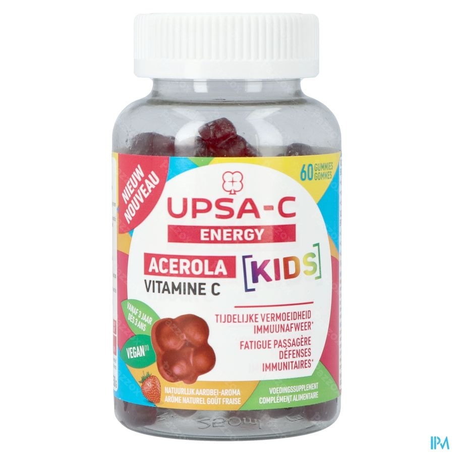Upsa C Energy Acerola Kids Gommes 60