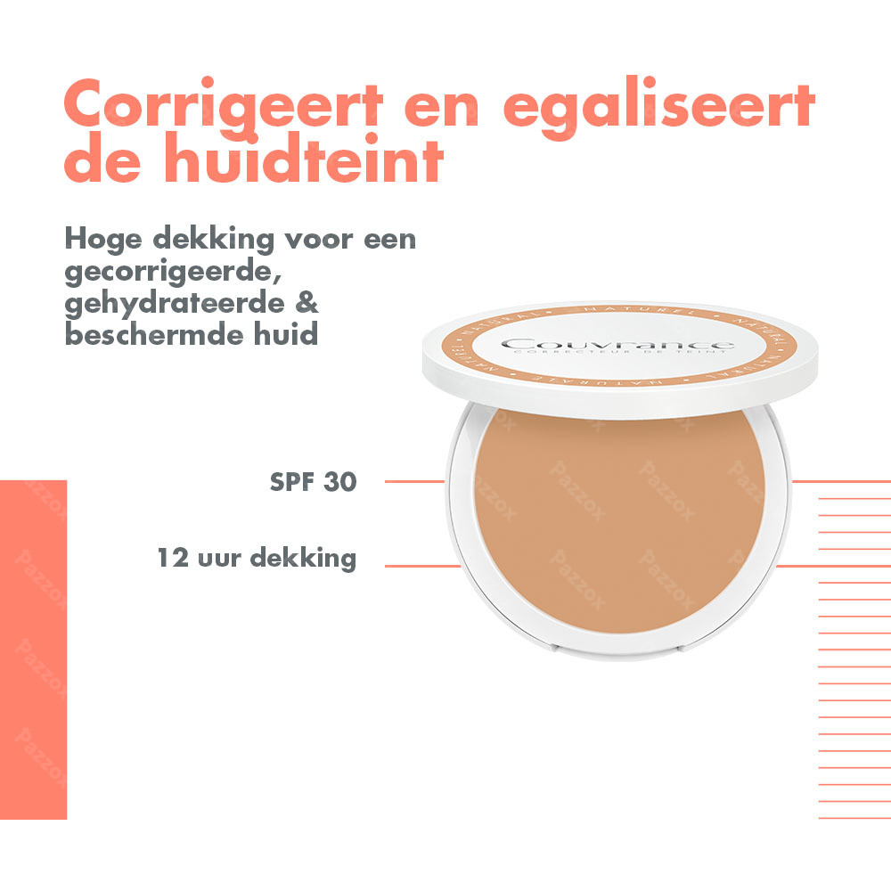 Avène Couvrance Compactcrème SPF30 1.1 Naturel 8,5g