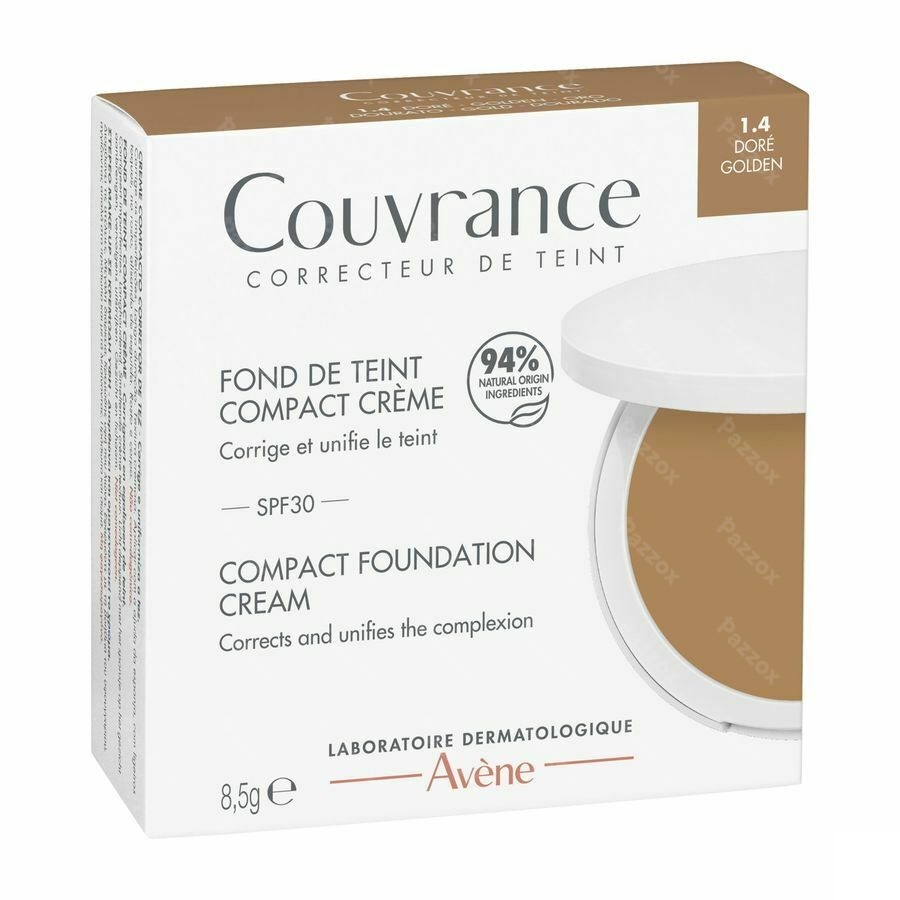 Avène Couvrance Fond Teint Compact 1.4 Dore 8.5g