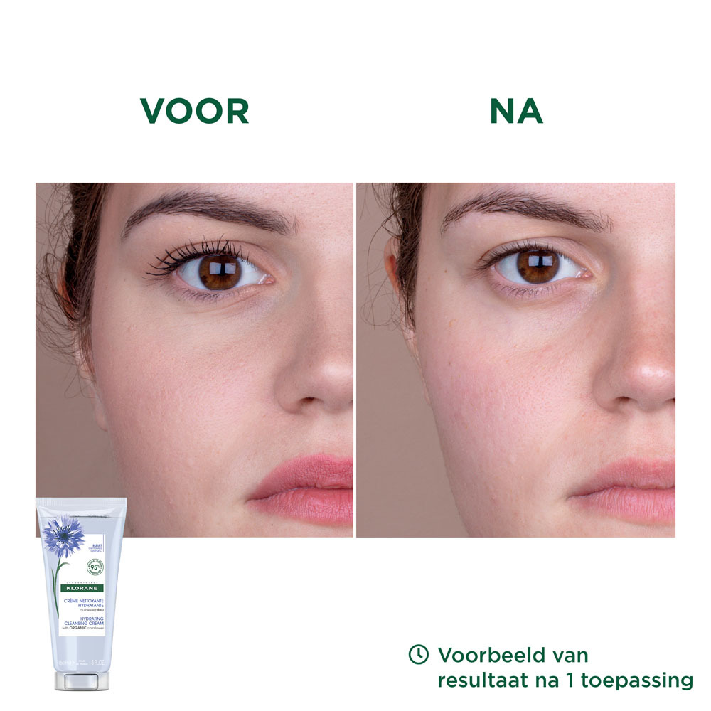 Klorane Gezicht Make-up Remover Korenbloembio 200ml