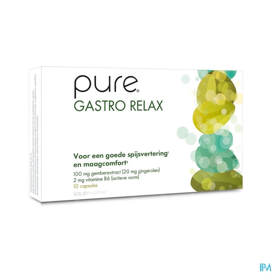 Pure Gastro Relax 10 Capsules