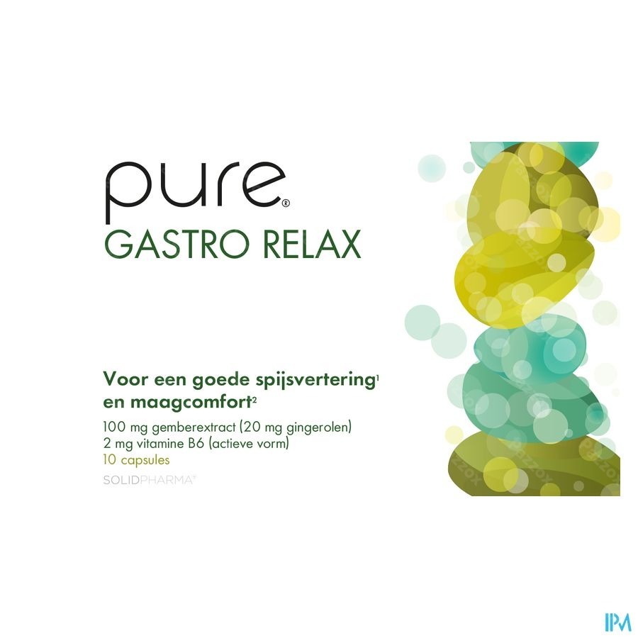 Pure Gastro Relax 10 Capsules