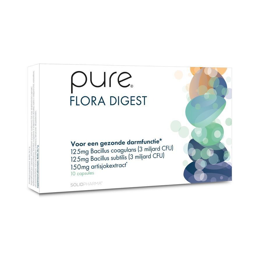Pure Flora Digest 10 Capsules