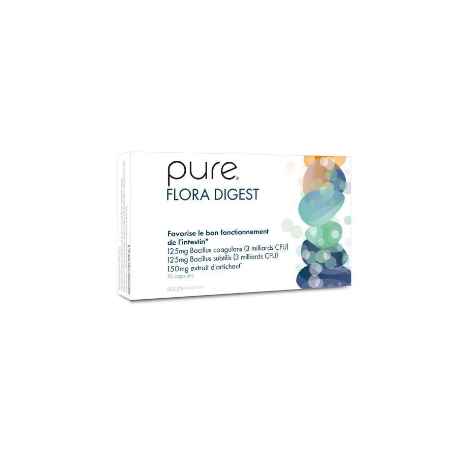 Pure Flora Digest Caps 10 Remplace 4429-908