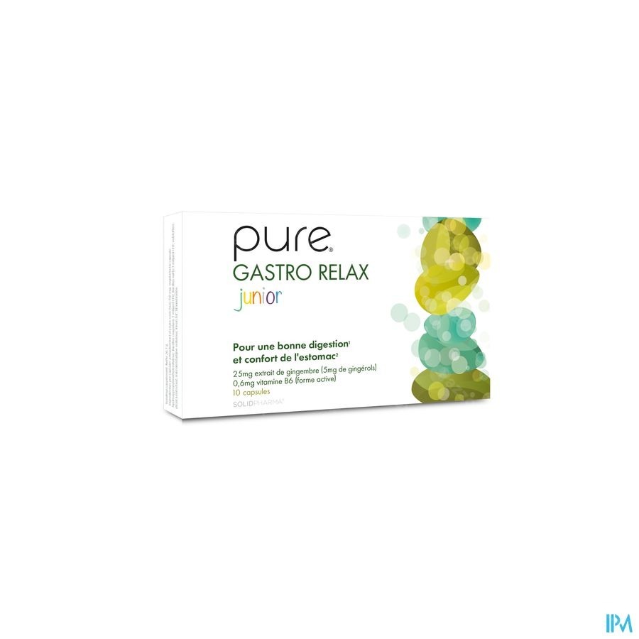 Pure Gastro Relax Junior Caps 10