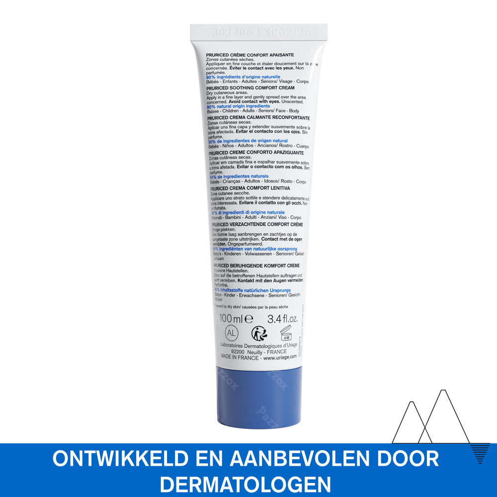 Uriage Pruriced Verzachtende Crème 100ml