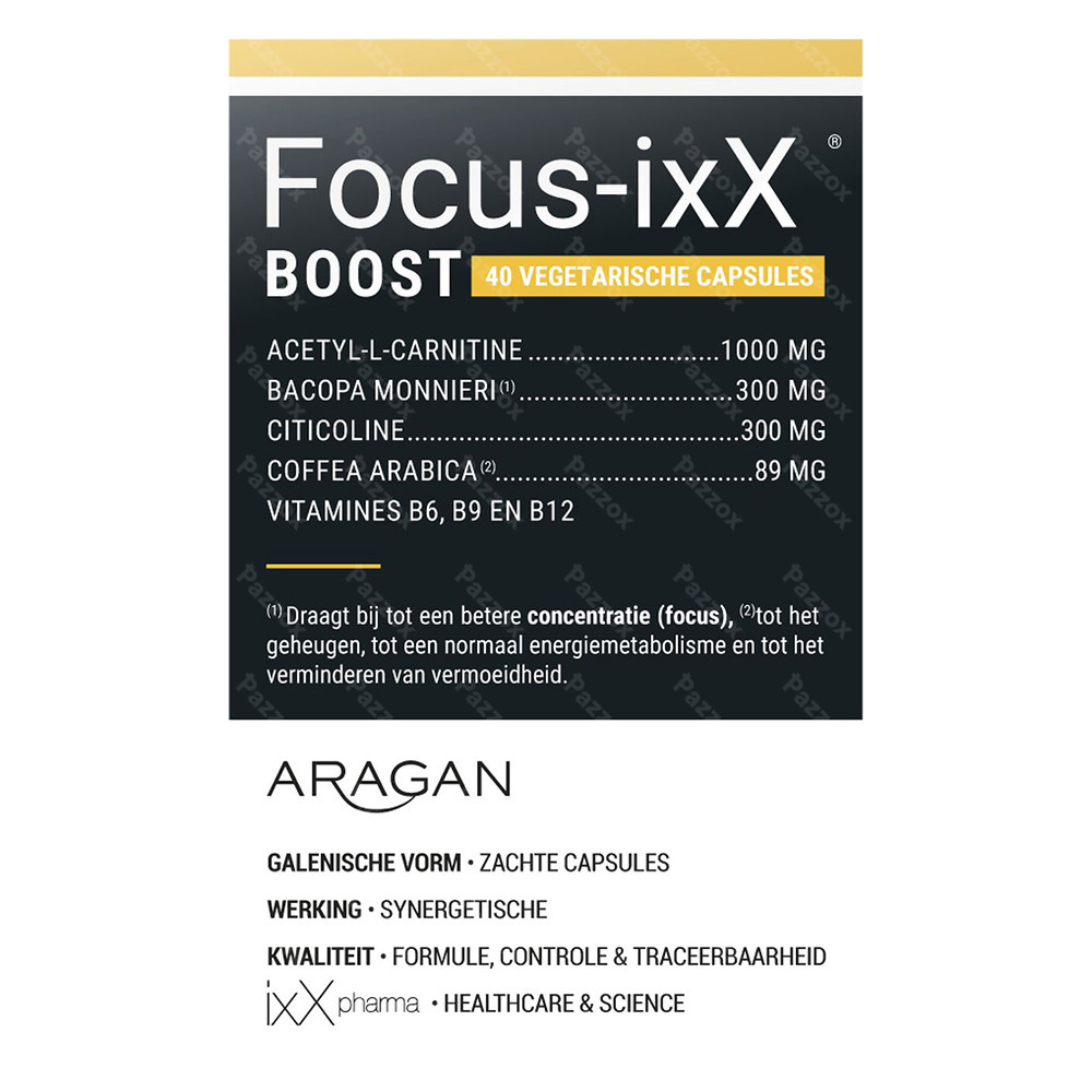Focus-ixX Boost 40 Capsules