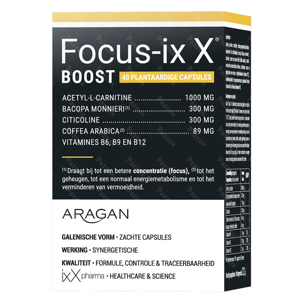Focus-ixX Boost 40 Capsules