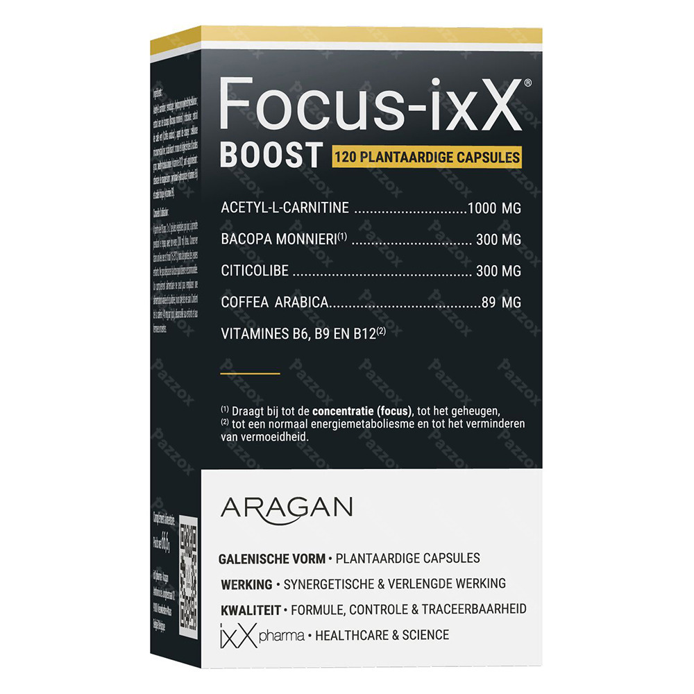 Focus-ixX Boost 120 Capsules