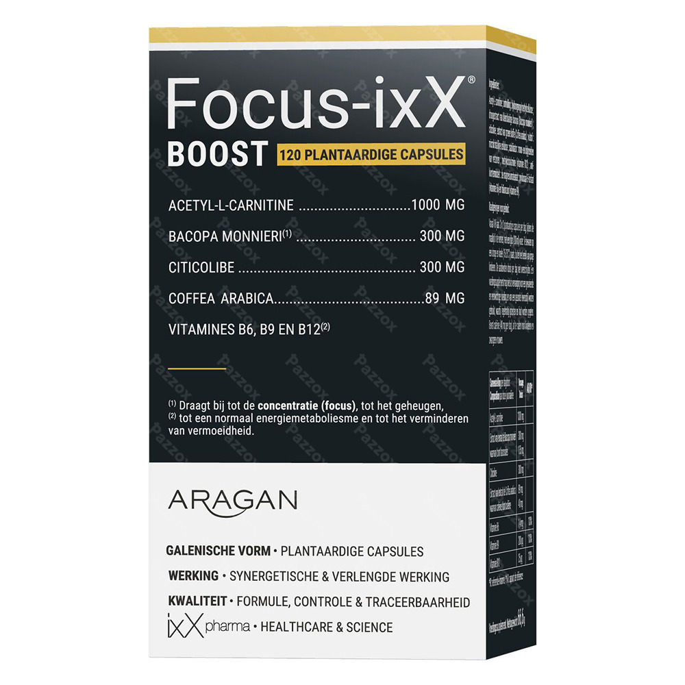 Focus-ixX Boost 120 Capsules