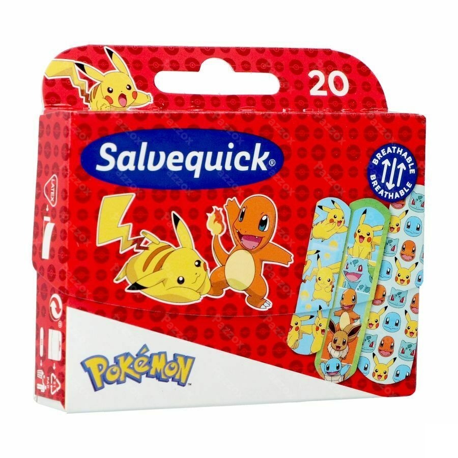 Salvequick Pleisters Pokemon Exp 20