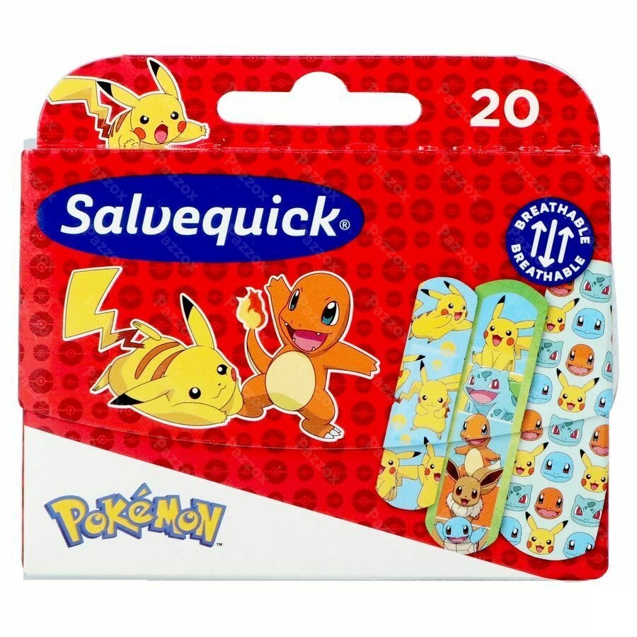 Salvequick Pleisters Pokemon Exp 20