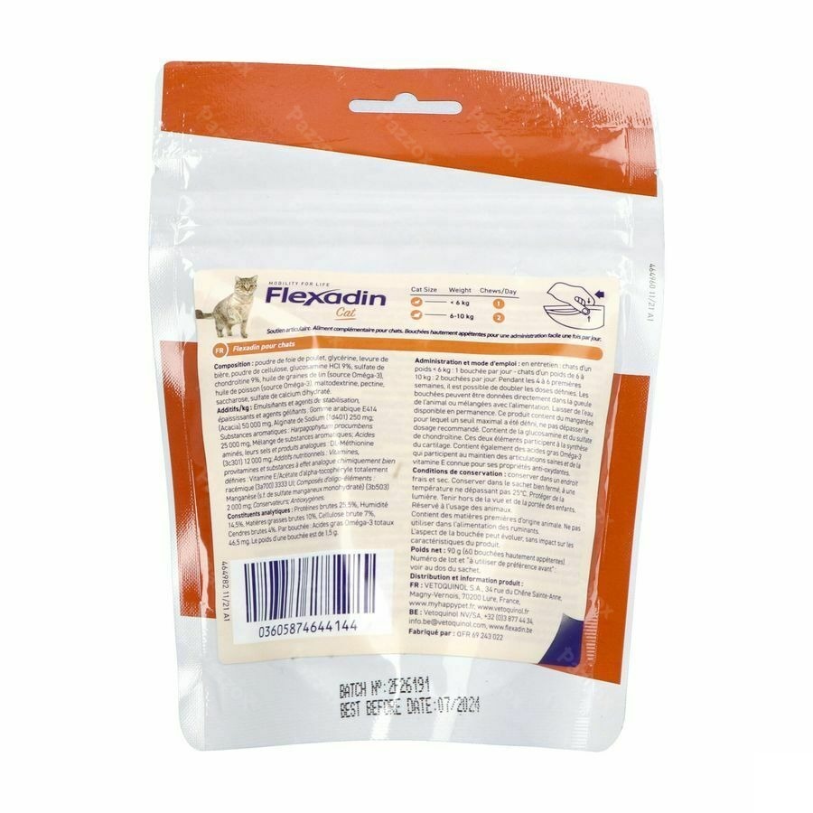 Flexadin Cat Chew 60