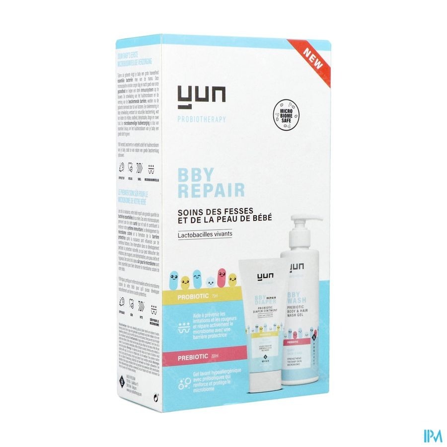 Yun Bby Repair Therapy Probiotic 200&75ml 2 Prod.