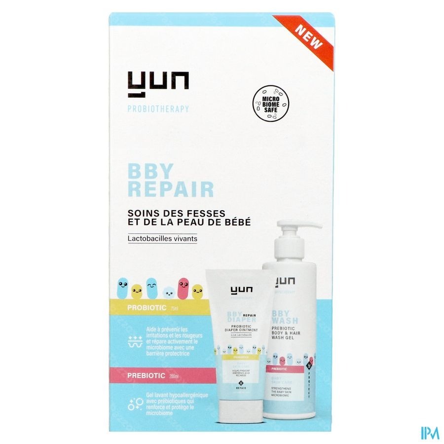 Yun Bby Repair Therapy Probiotic 200&75ml 2 Prod.