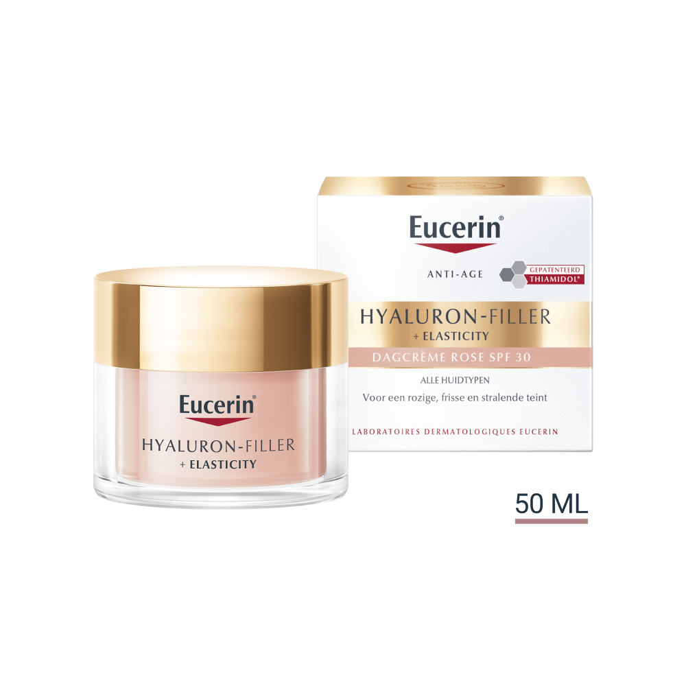 Eucerin Hyaluron-Filler + Elasticity Dagcrème Rose SPF30 50ml 