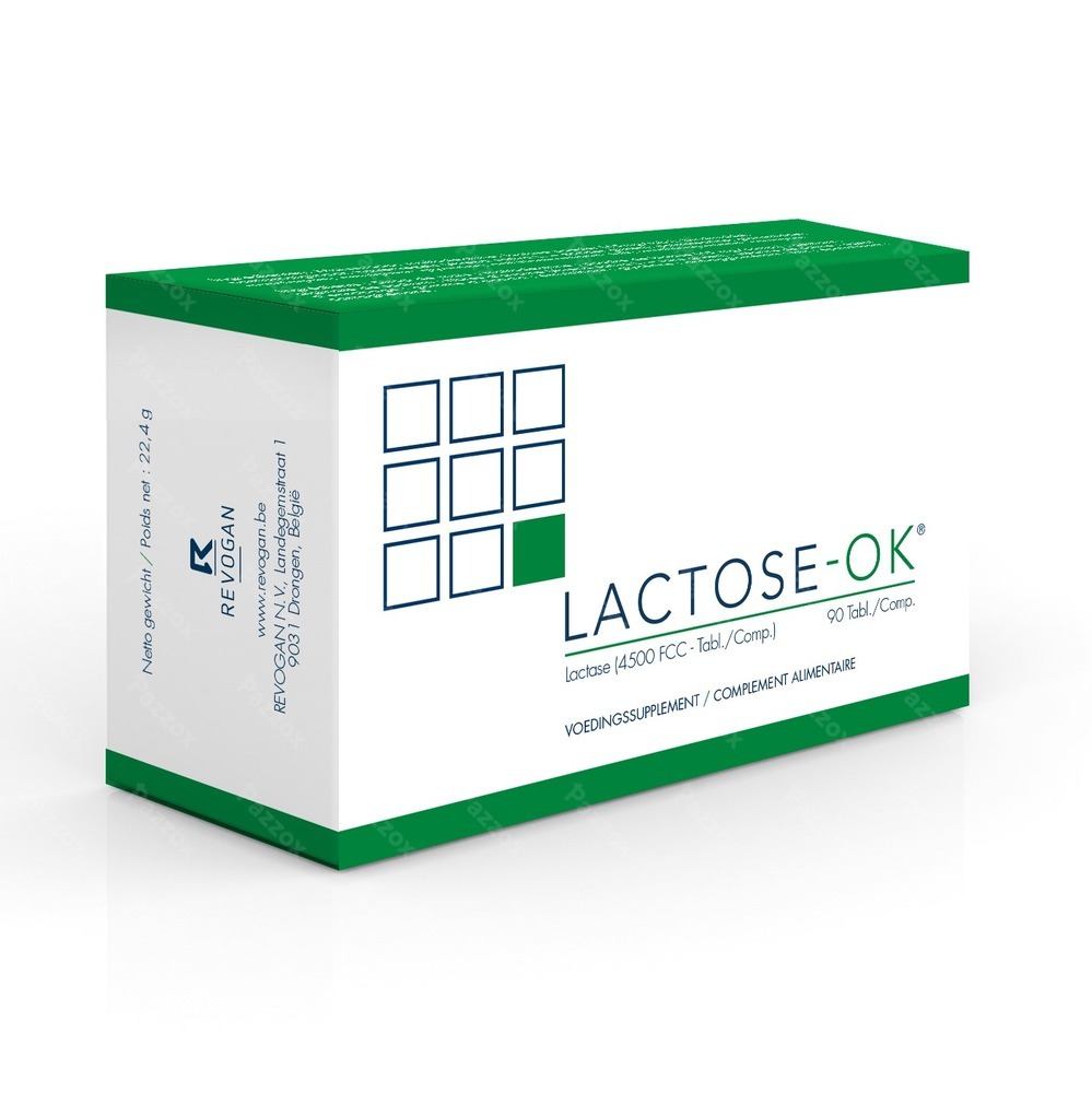 Revogan Lactose-Ok 90 Tabletten