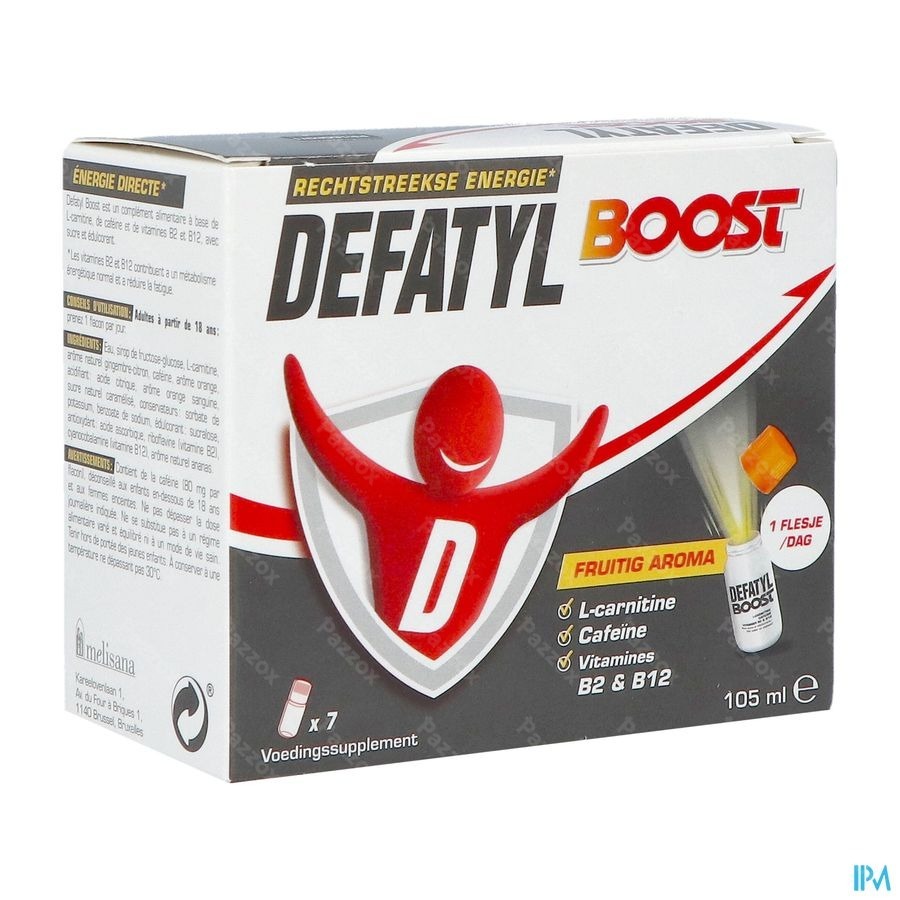 Defatyl Boost 15ml 7 Flesjes