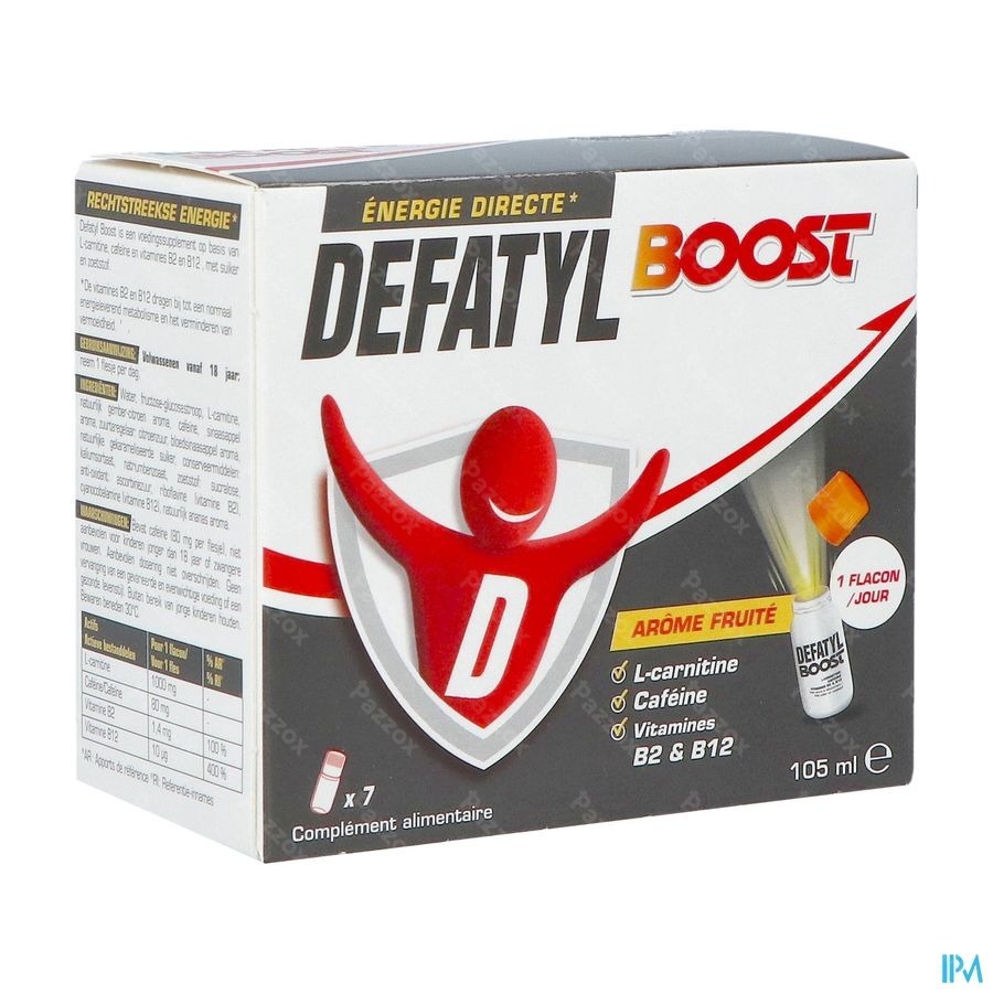 Defatyl Boost 15ml 7 Ampoules