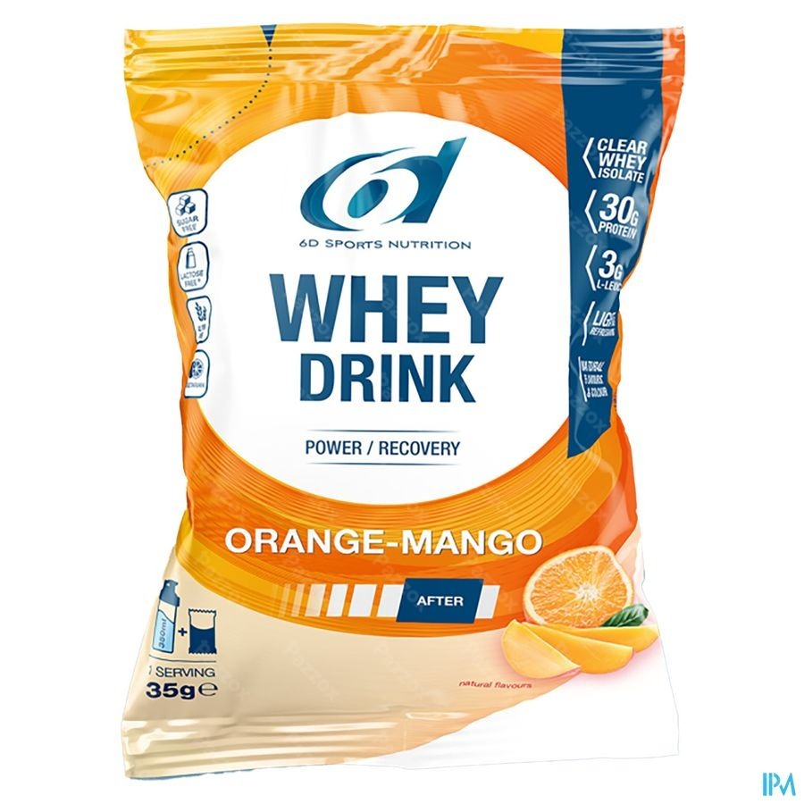 6d Whey Drink Orange&mango Pdr 8x35g
