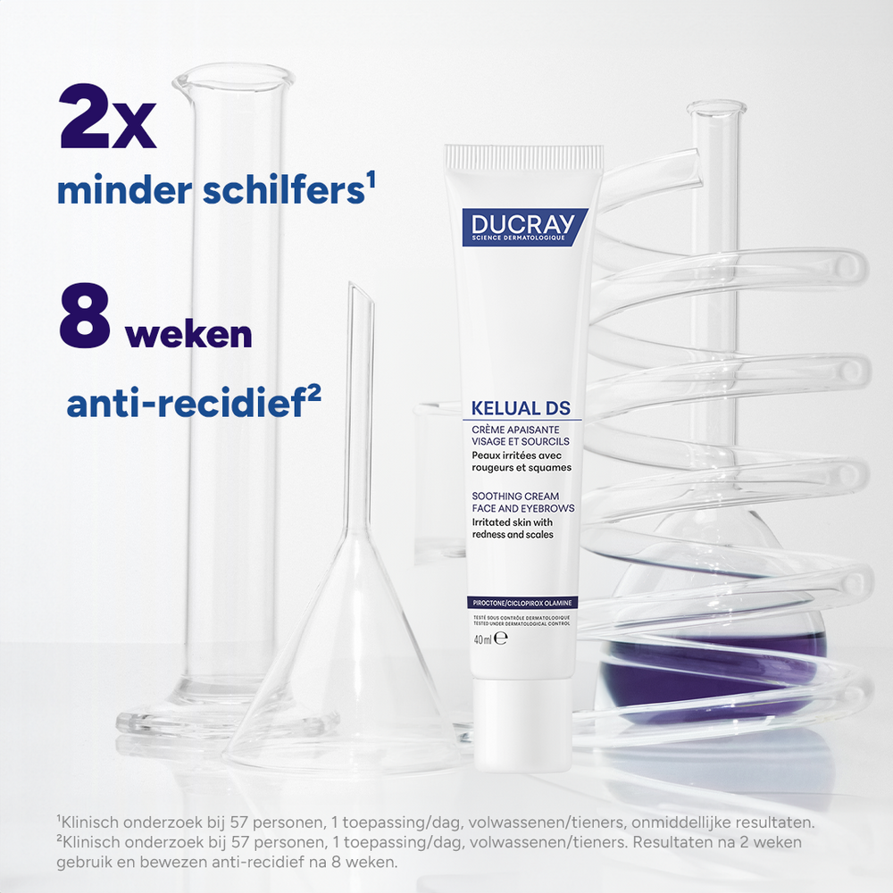 Ducray Kelual DS Crème Geirriteerde huid met roodheid en schilfers 40 ml