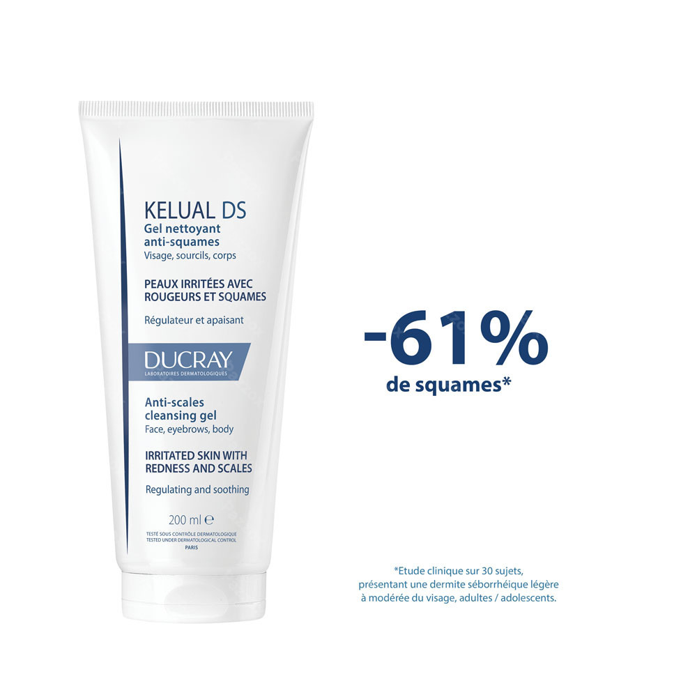 Ducray Kelual Ds Gel Nettoyant A/squam 200ml Nf