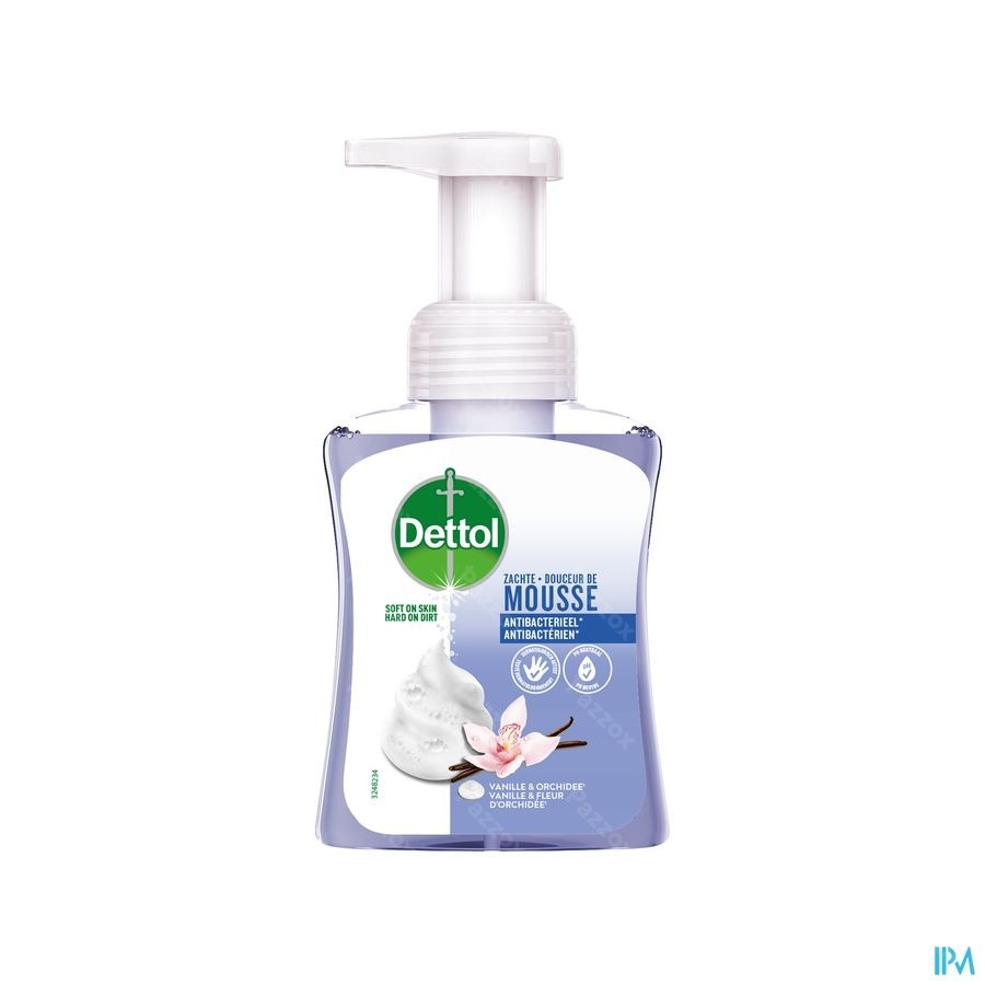 Dettol Zachte Mousse Orchidee & Vanille 250ml