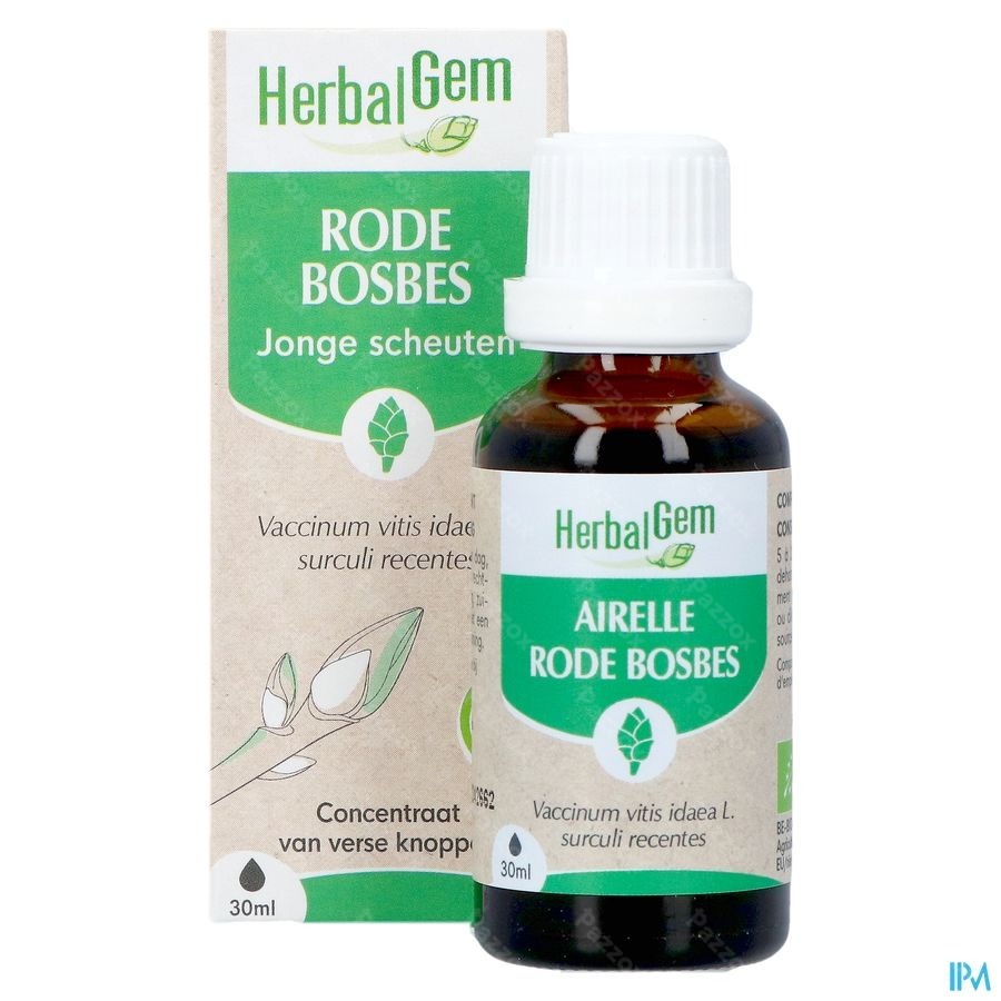 Herbalgem Rode Bosbes Bio 30ml