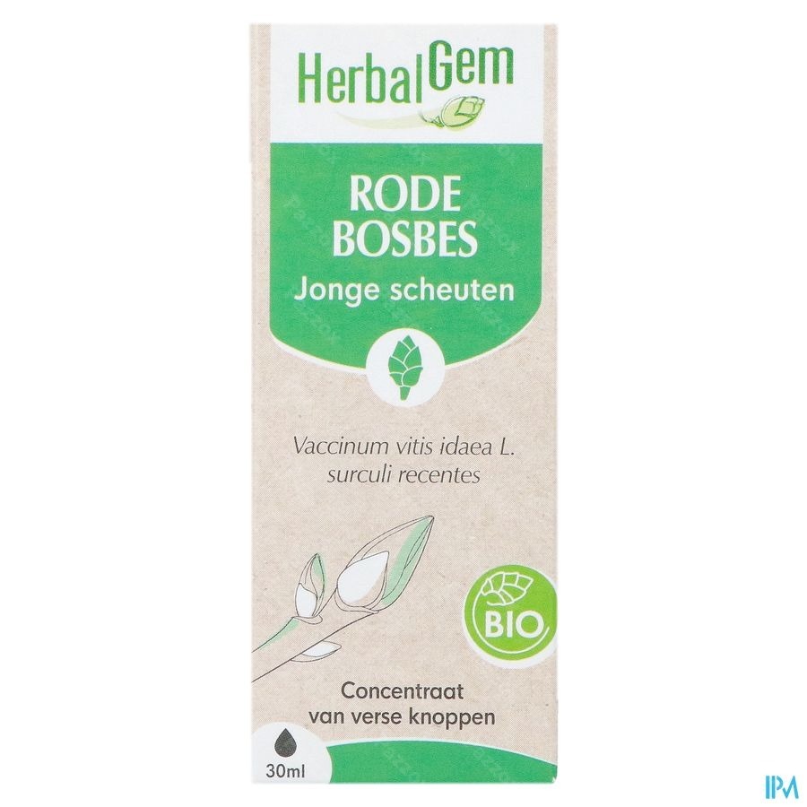 Herbalgem Rode Bosbes Bio 30ml