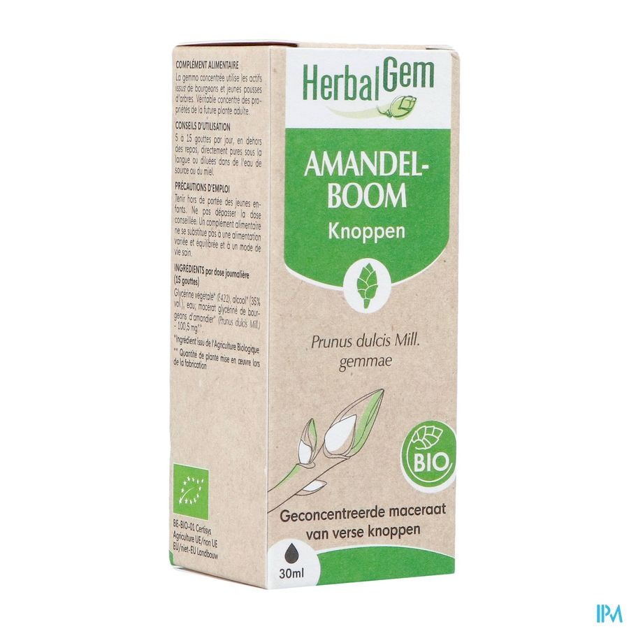 Herbalgem Amandel Bio 30ml