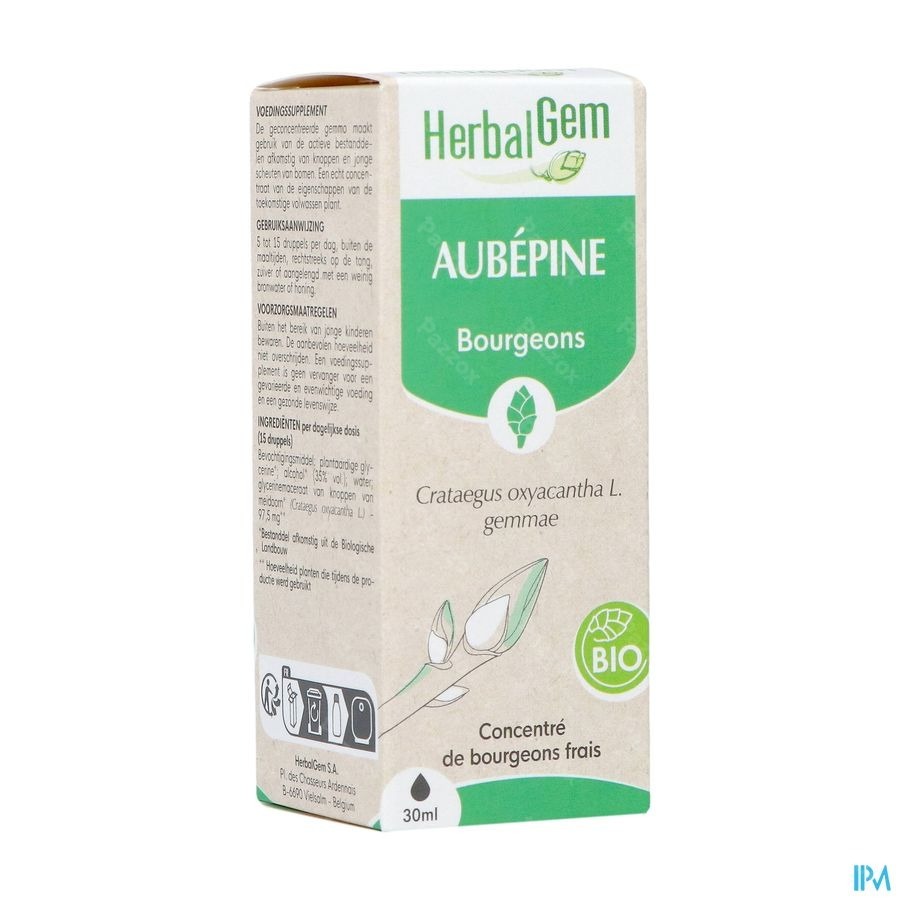 Herbalgem Aubepine Bio 30ml