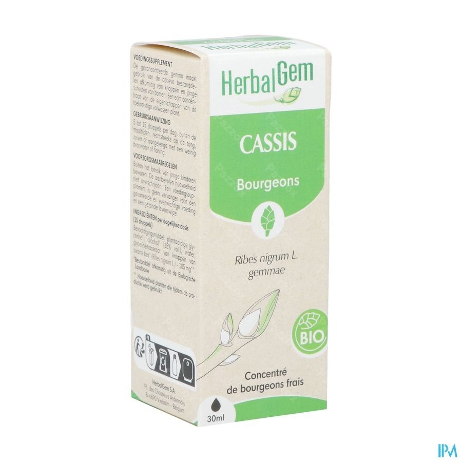 Herbalgem Cassis Bio 30ml