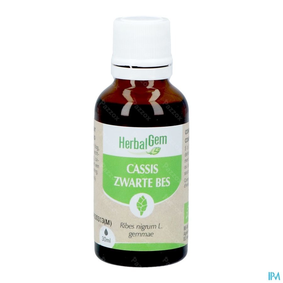 Herbalgem Zwarte Bes Bio 30ml