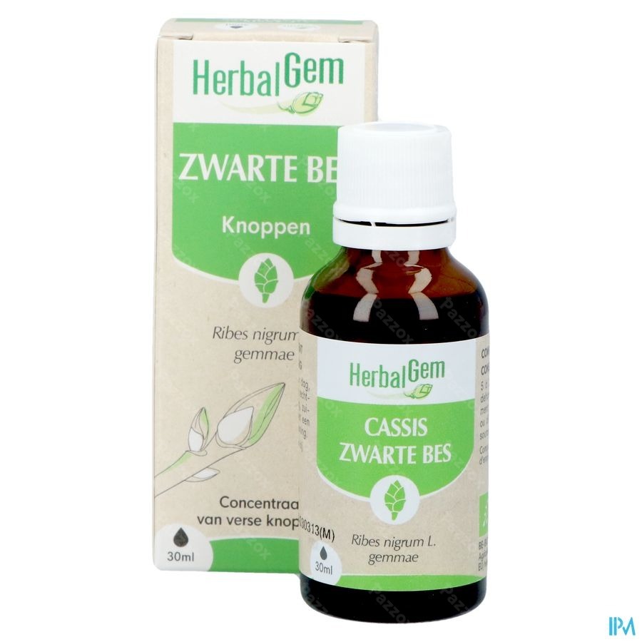Herbalgem Zwarte Bes Bio 30ml