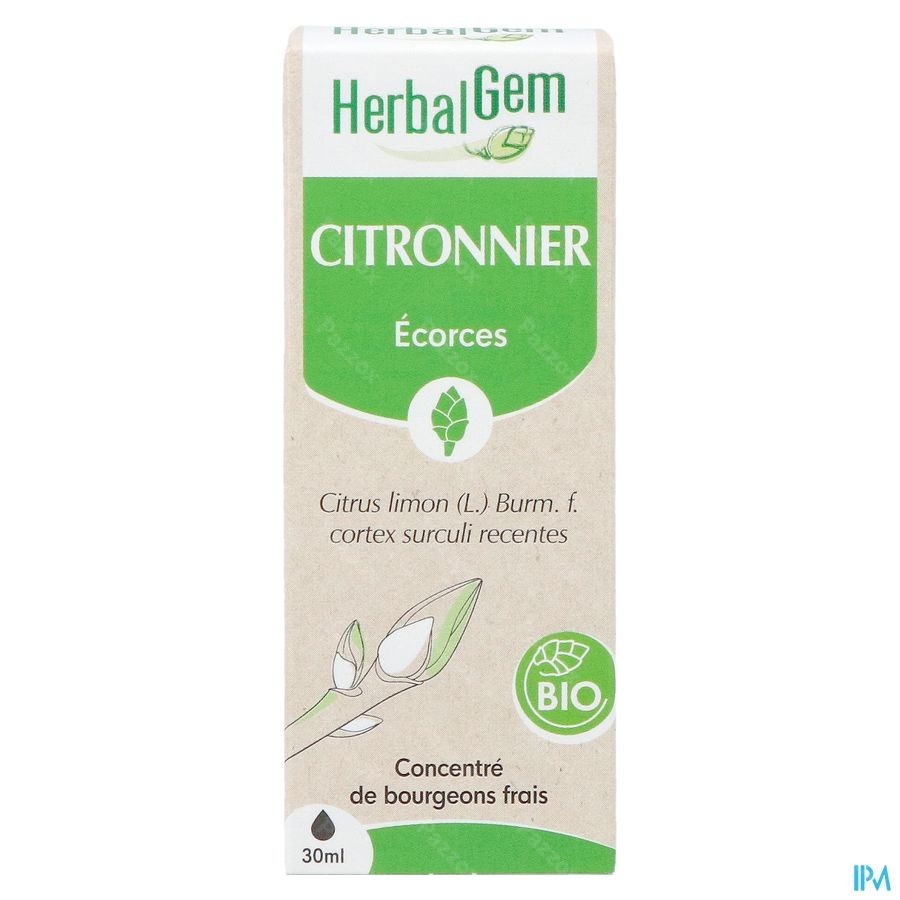 Herbalgem Citronnier Bio 30ml