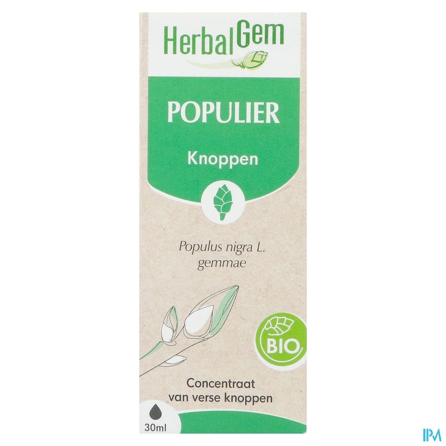 Herbalgem Populier Bio 30ml