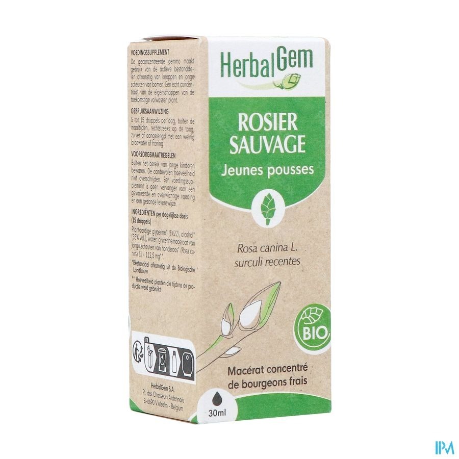 Herbalgem Rosier Sa Bio 30ml
