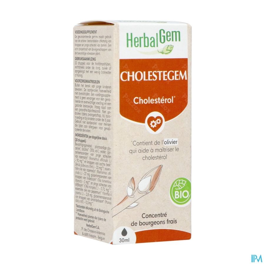 Herbalgem Cholestegem Bio 30ml
