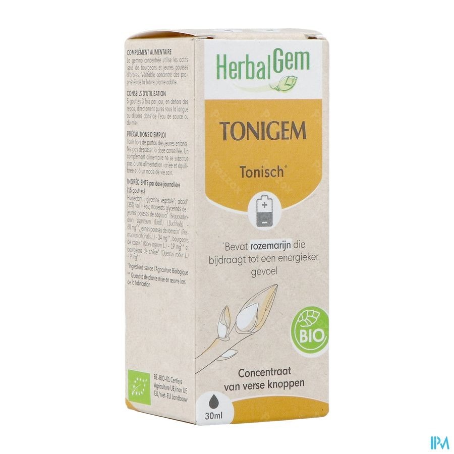 Herbalgem Tonigem Bio 30ml