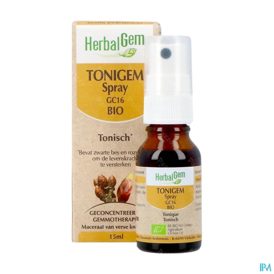 Herbalgem Tonigem Spray Bio 15ml