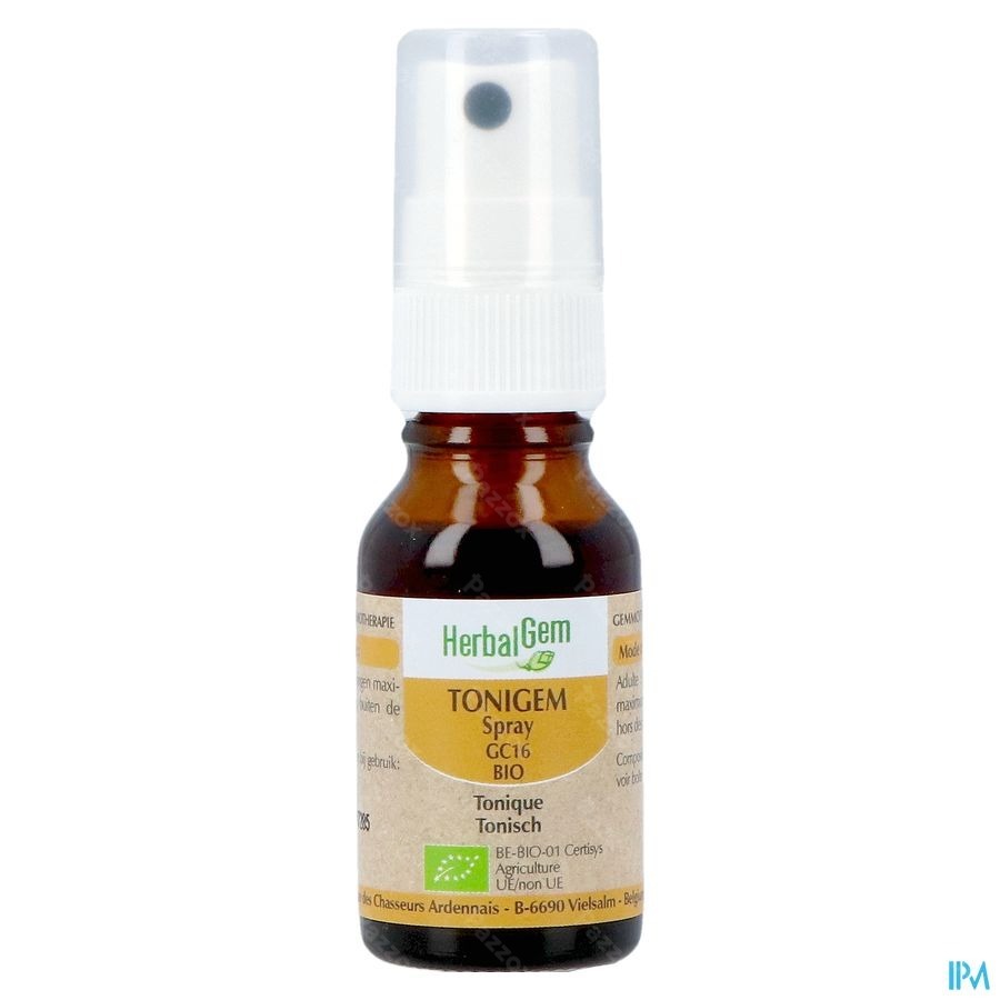 Herbalgem Tonigem Spray Bio 15ml