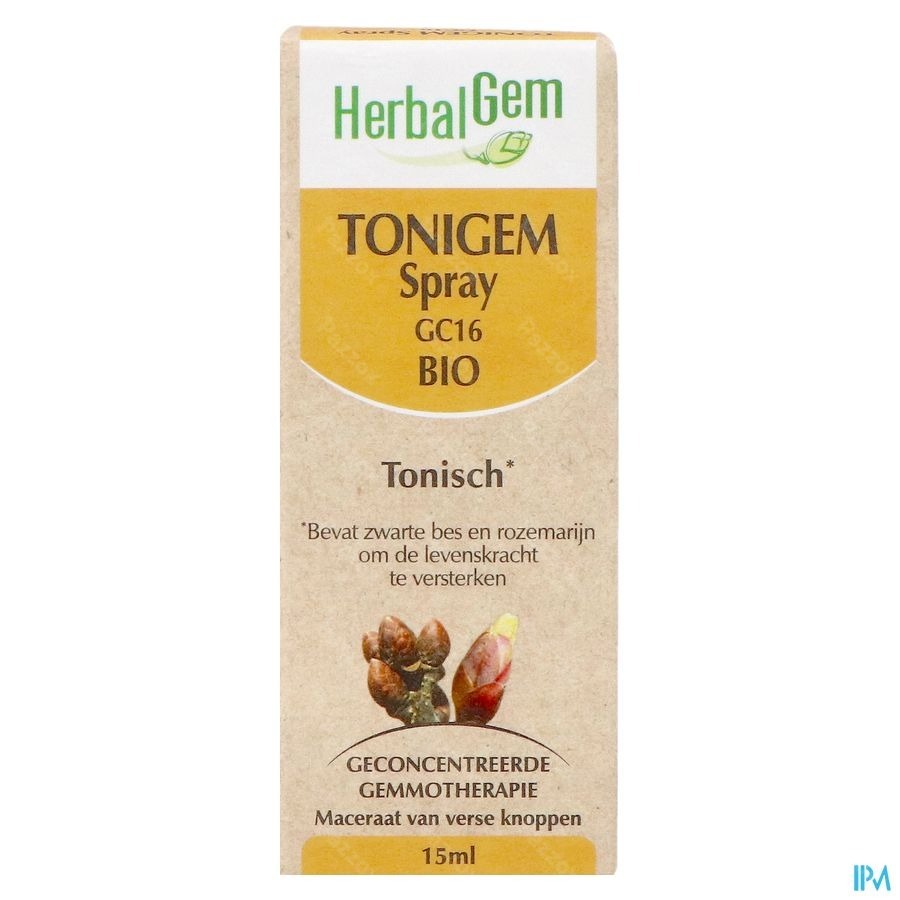 Herbalgem Tonigem Spray Bio 15ml