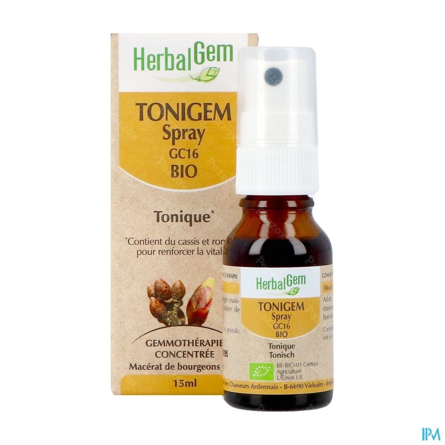 Herbalgem Tonigem Spray Bio 15ml